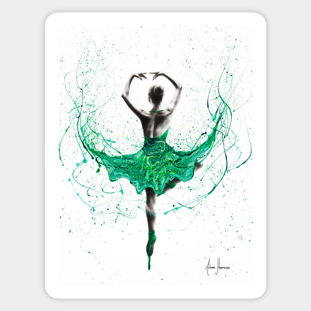 Ballerina in Tutu Sticker by AshvinHarrison